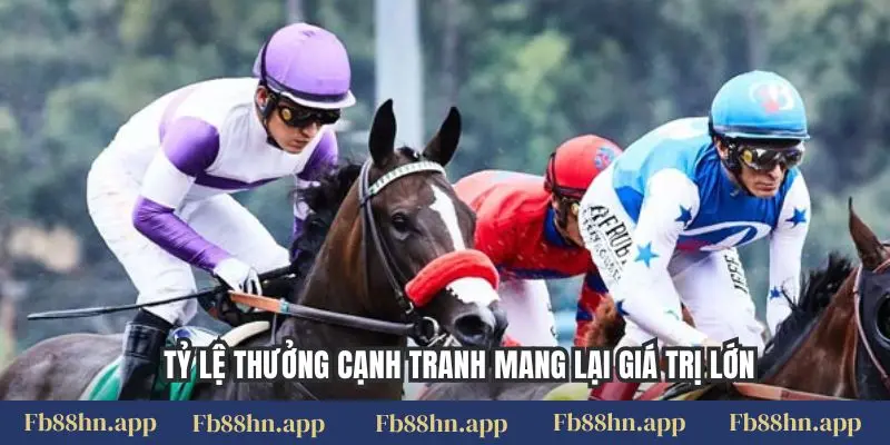 Cá Cược Đua Ngựa Fb88 - Đường Đua Sôi Động, Thắng Lớn 2 Tỷ lệ thưởng cạnh tranh mang lại giá trị lớn