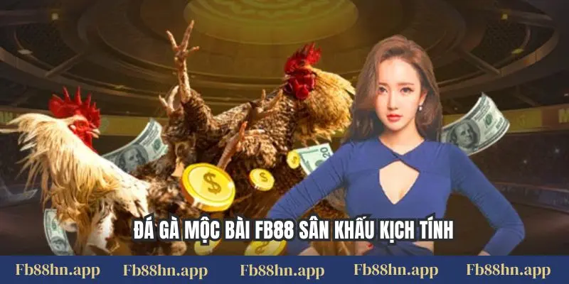 Đá Gà Mộc Bài Fb88: Đấu Trường Rực Cháy, Thưởng Cực Chất 1 Đá gà Mộc Bài FB88 sân khấu kịch tính