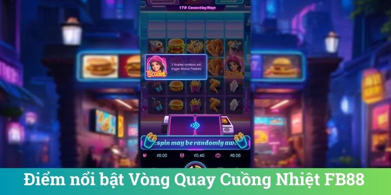 Vòng Quay Cuồng Nhiệt FB88 - Slot Game Dễ Thắng Hấp Dẫn 2 Điểm nổi bật Vòng Quay Cuồng Nhiệt FB88