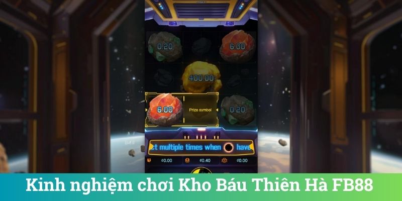 Kho Báu Thiên Hà FB88 - Slot Game Jackpot Đỉnh Cao 3 Kinh nghiệm chơi Kho Báu Thiên Hà FB88